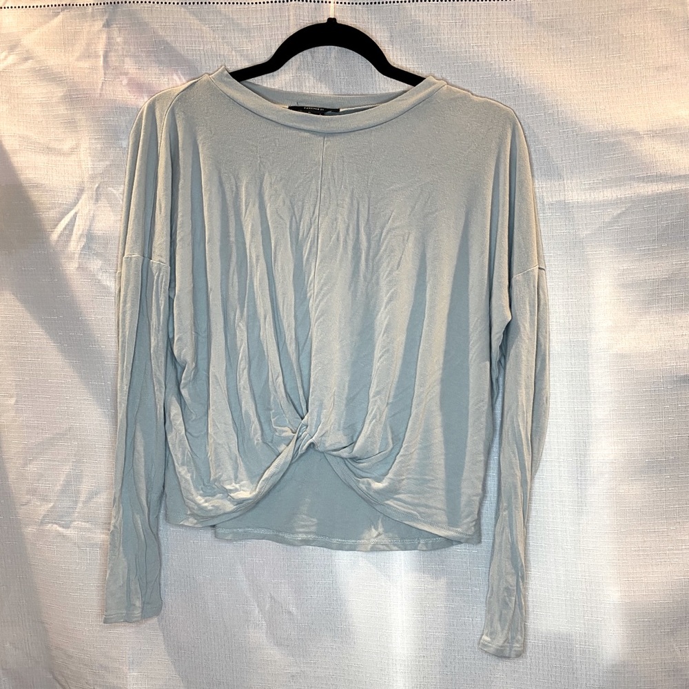 Tie Front Long Sleeve